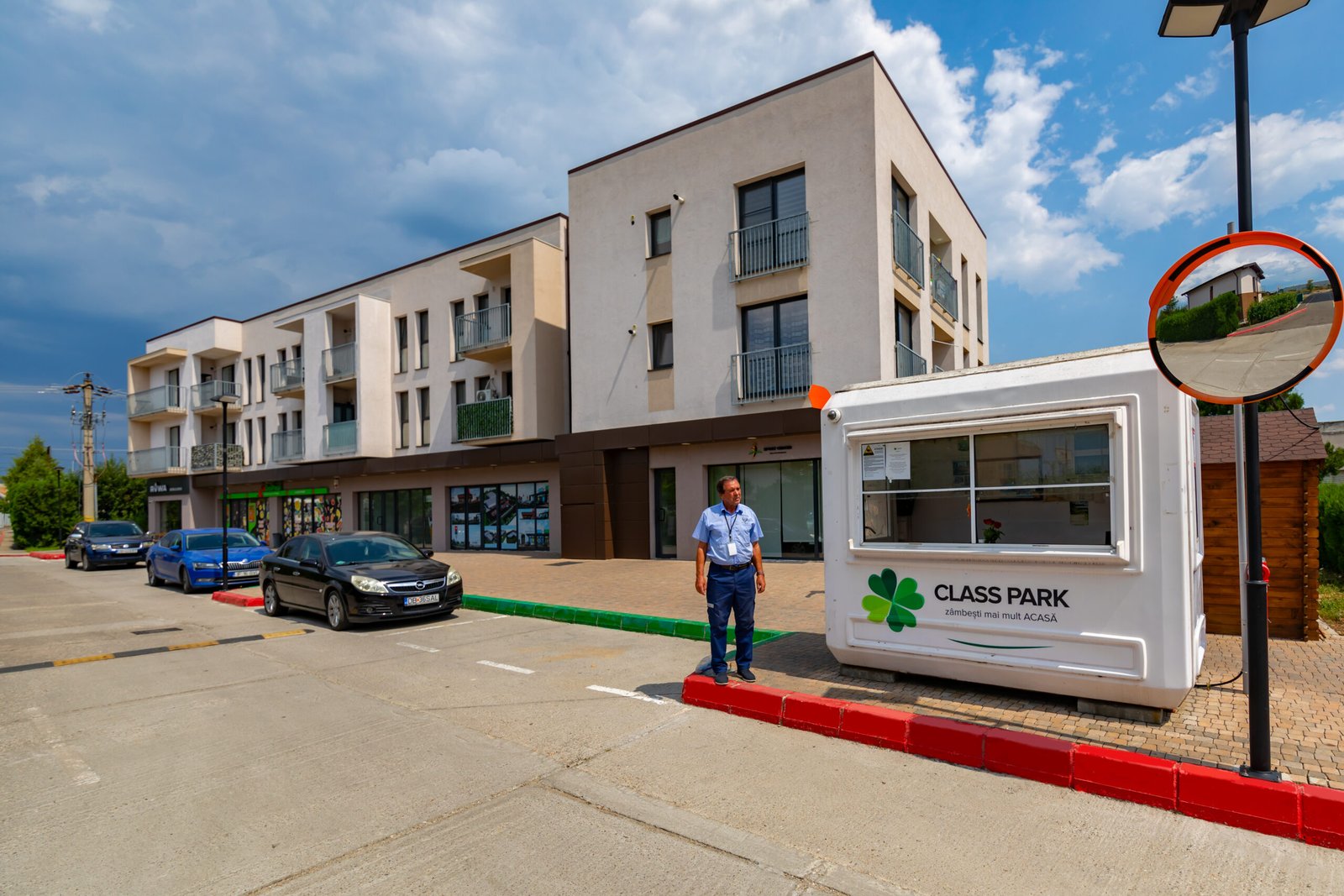 Acces controlat si paza permanenta in Class Park Residence